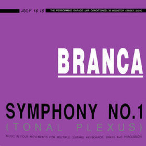 Picture of the Music Record - Symphony No. 1 (Tonal Plexus) by Glenn Branca