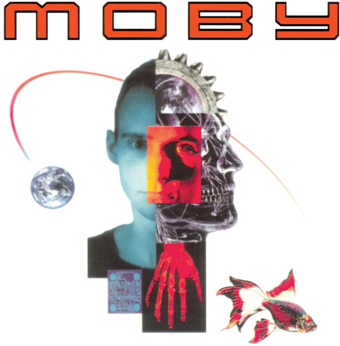 Picture of the Music Record - Moby - Black/ White Marble on Blue by Moby