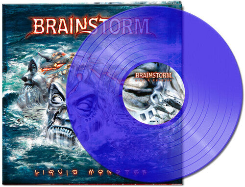 Picture of the Music Record - Liquid Monster - Clear Blue by Brainstorm