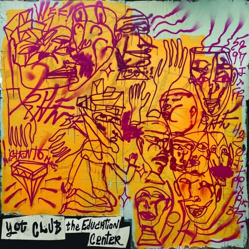 Picture of the Music Record - The Education Center - White/ yellow by Yot Club