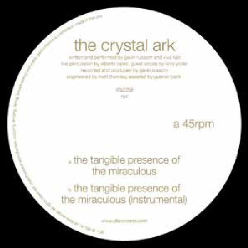 Image of the Music Record - Tangible Presence of the Miraculous by Crystal Ark