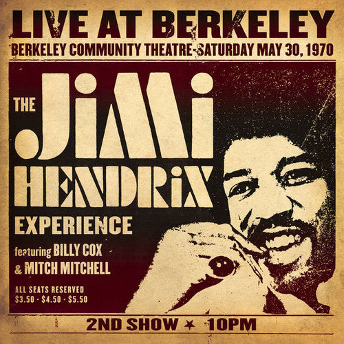 Picture of the Music Record - Jimi Hendrix Experience Live at Berkeley by Jimi Hendrix