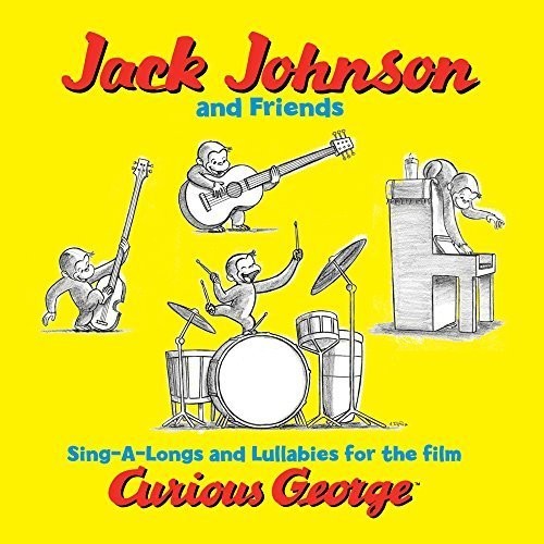 Picture of the Music Record - Curious George (Sing-a-Long Songs and Lullabies for the Film) by Jack Johnson & Friends