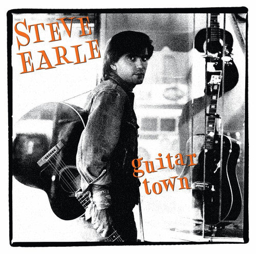 Image of the Music Record - Guitar Town by Steve Earle