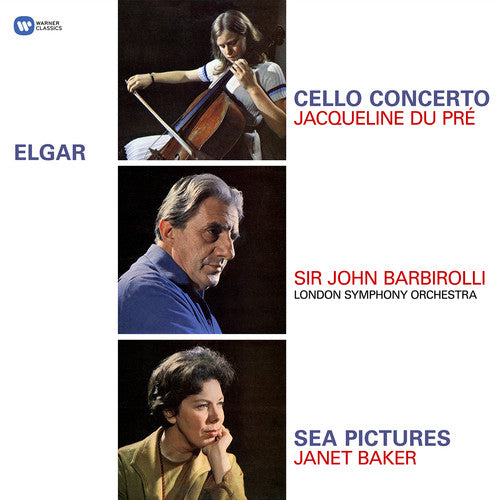 Image of the Music Record - Cello Concerto Sea Pictures by Jacqueline du Pré