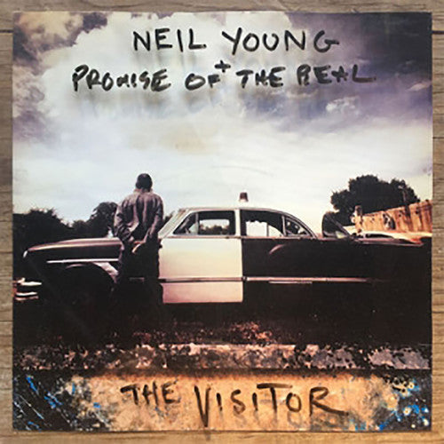 Image of the Music Record - Visitor by Neil Young