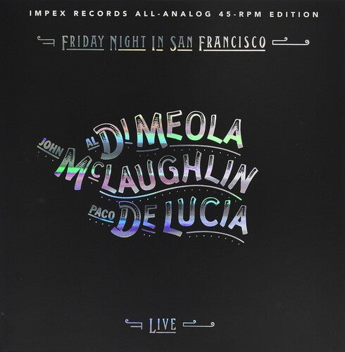Picture of the Music Record - Friday Night In San Francisco by DI MEOLA,AL / MCLAUGHLIN,JOHN / DE LUCIA,PACO