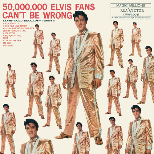 Picture of the Music Record - 50,000,000 Elvis Fans Can't Be Wrong: Elvis' Gold Records Volume 2 by Elvis Presley