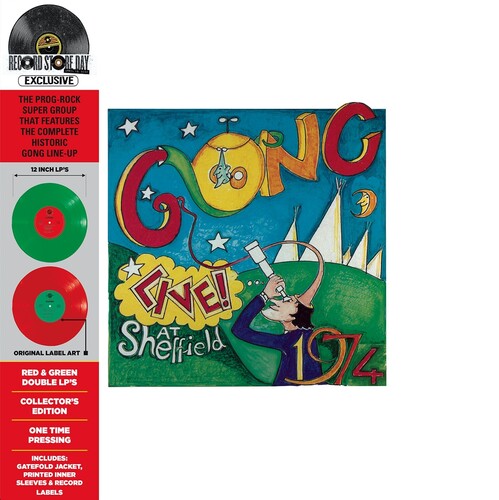 Picture of the Music Record - Live! At Sheffield 1974 by Gong