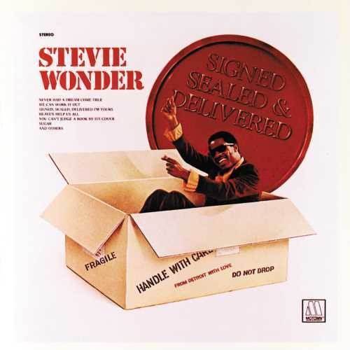 Picture of the Music Record - Signed, Sealed And Delivered by Stevie Wonder
