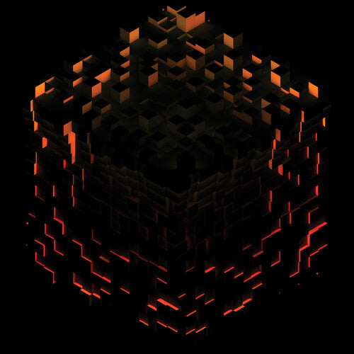 Picture of the Music Record - Minecraft Volume Beta - Red Orange & Yellow Splatter by C418