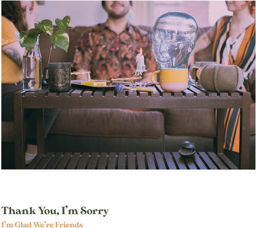 Image of the Music Record - I'm Glad We're Friends (Olive In Gold Vinyl) by Thank You I'm Sorry