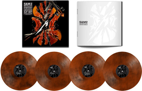 Picture of the Music Record - S&M2  (Marble Orange Vinyl) by Metallica