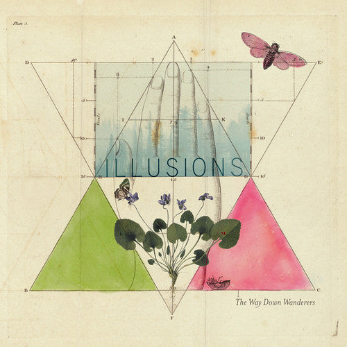 Picture of the Music Record - Illusions (magenta Color Vinyl) by Way Down Wanderers