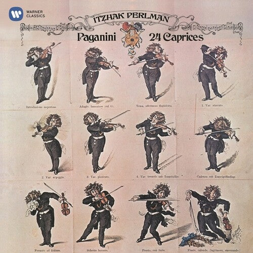 Picture of the Music Record - Paganini: 24 Caprices by Itzhak Perlman