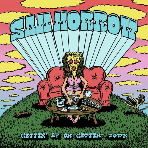 Picture of the Music Record - Gettin' By On Gettin' Down (Red Sky Vinyl) by Sam Morrow