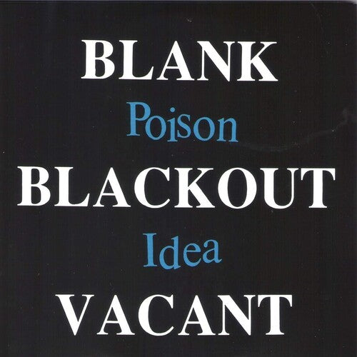 Picture of the Music Record - Blank Blackout Vacant [Explicit Content] by Poison Idea