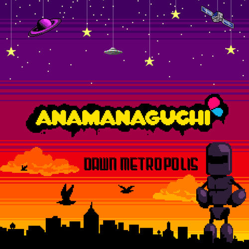 Picture of the Music Record - Dawn Metropolis (Orange/ Maroon/ Purple Vinyl) by Anamanaguchi