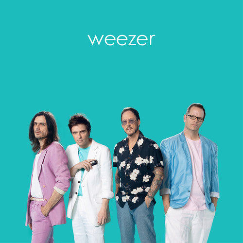 Picture of the Music Record - Weezer (teal Album) by Weezer