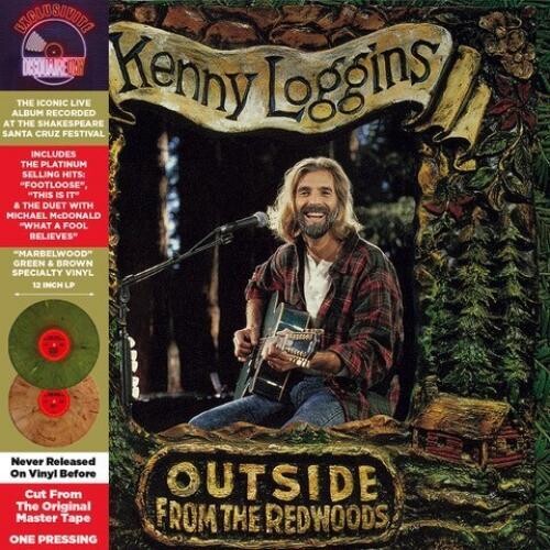 Picture of the Music Record - Outside From The Redwoods (IEX) (Green Opeque & Brown Opeque Vinyl) by Kenny Loggins