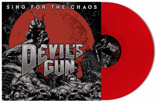 Image of the Music Record - Sing for the Chaos (Red Vinyl) by Devils Gun