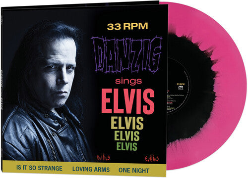 Picture of the Music Record - Sings Elvis (Pink & Black Haze Vinyl) by Danzig