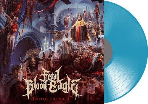 Picture of the Music Record - Indoctrinate (Transparent Blue) [Explicit Content] by Fetal Blood Eagle
