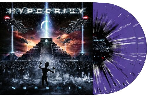 Picture of the Music Record - Worship (Purple White & Black Splatter) by Hypocrisy