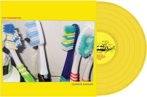 Image of the Music Record - Carnage Bargain (Yellow) by The Paranoyds