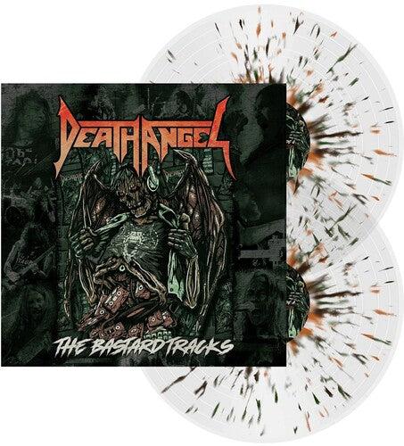 Image of the Music Record - Bastard Tracks (Clear, Brown, Green & Orange Splatter) by Death Angel