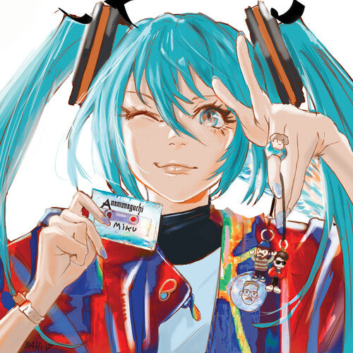 Picture of the Music Record - Miku - Teal by Anamanaguchi