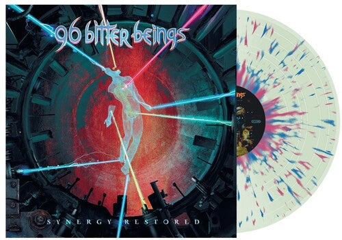 Picture of the Music Record - Synergy Restored - Bottle Green w/  Pink & Blue Splatter by 96 Bitter Beings