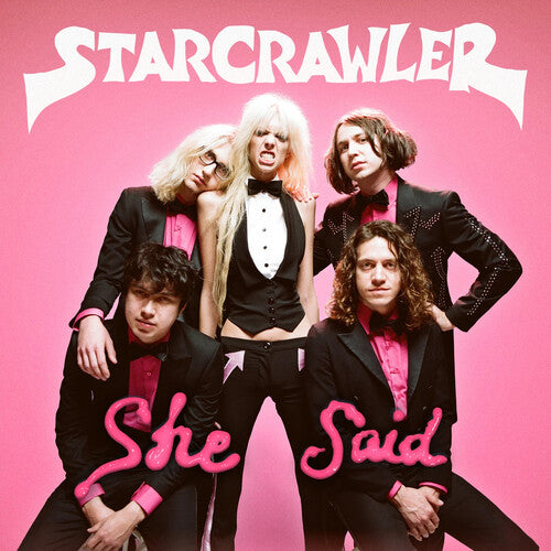 Picture of the Music Record - She Said - Magenta Colored Vinyl [Import] by Starcrawler