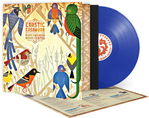 Picture of the Music Record - Glass Enclosed Nerve Center - Transparent Blue by Caustic Casanova