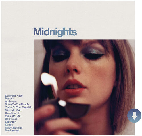 Picture of the Music Record - Midnights (Moonstone Blue Edition) [Explicit Content] by Taylor Swift