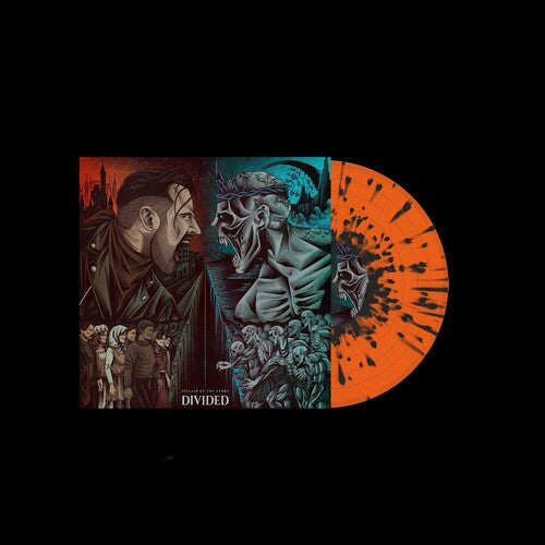 Picture of the Music Record - Divided - Orange/ blue Splatter by Villain of the Story