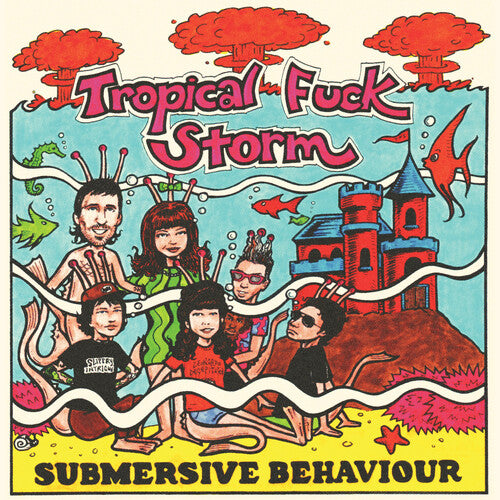 Picture of the Music Record - Submersive Behaviour - Clear/ aqua Blue Smoke by Tropical F*** Storm