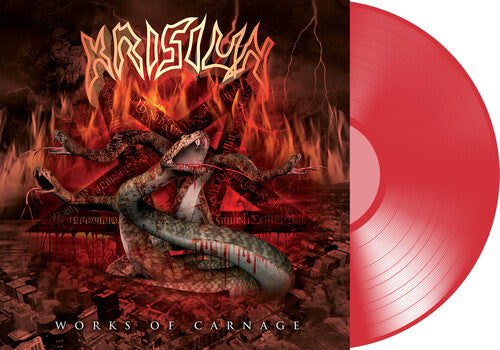 Picture of the Music Record - Works of Carnage - Transparent Red [Explicit Content] by Krisiun