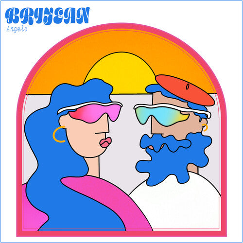 Picture of the Music Record - Angelo - Pink & Blue by Brijean