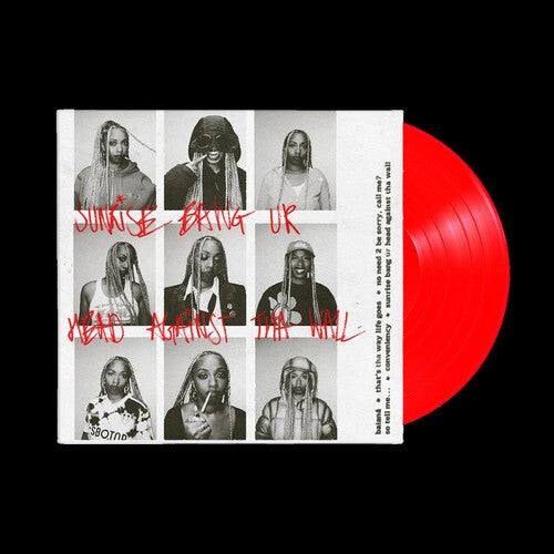 Image of the Music Record - Sunrise Bang Ur Head Against Tha Wall - Red Colored Vinyl [Import] by Nia Archives