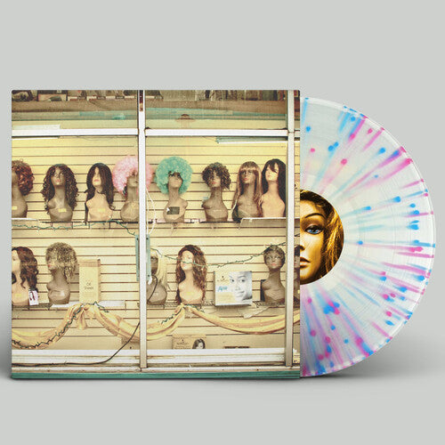 Picture of the Music Record - Blonde Album - Pink & Blue Splatter by Lightning Love