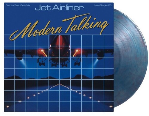 Picture of the Music Record - Jet Airliner - Limited 180-Gram Translucent Blue & Red Marble Colored Vinyl [Import] by Modern Talking