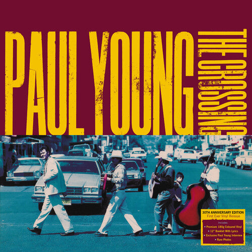 Image of the Music Record - Crossing: 30th Anniversary Edition - 180gm Turquoise Vinyl [Import] by Paul Young