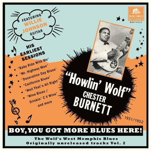 Image of the Music Record - You Got More Blues Here: The Wolf's West Memphis Blues Vol. 2 by Howlin' Wolf