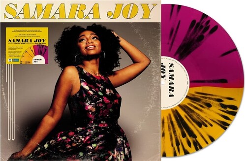 Image of the Music Record - Samara Joy - Deluxe Edition on Violent, Orange & Black Splatter Colored Vinyl [Import] by Samara Joy