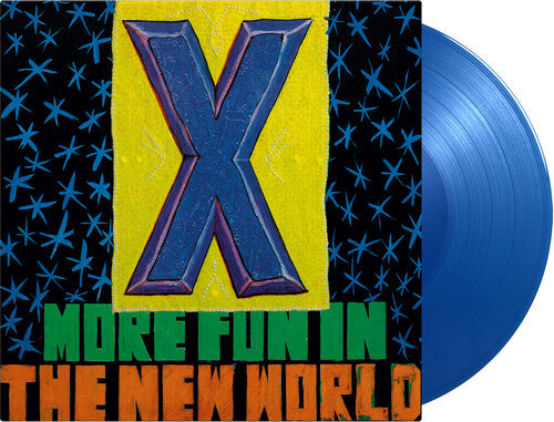 Picture of the Music Record - More Fun In The New World - Limited 180-Gram Translucent Blue Colored Vinyl [Import] by X.