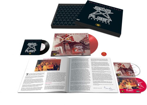 Picture of the Music Record - Star Fleet Sessions (40th Anniversary) [Red LP/ 2 CD/ 7" Single Boxset] by Brian May + Friends