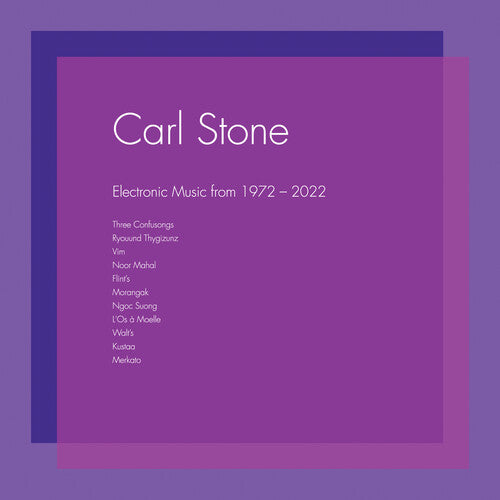 Picture of the Music Record - Electronic Music From 1972-2022 by Carl Stone