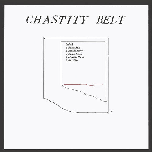 Picture of the Music Record - No Regerts (10th Anniversary Edition) Black & White Swirl [Explicit Content] by Chastity Belt