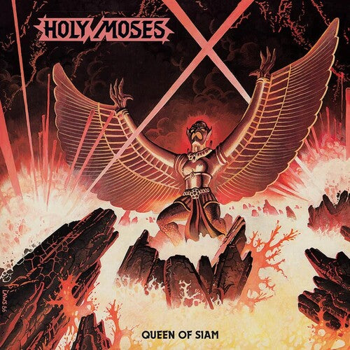 Picture of the Music Record - Queen Of Siam - Oxblood/ yellow by Holy Moses